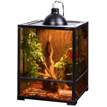 Repti-Zoo Terrarium RK 45x45x60cm - Idealne dla gadów, łatwe w aranżacji