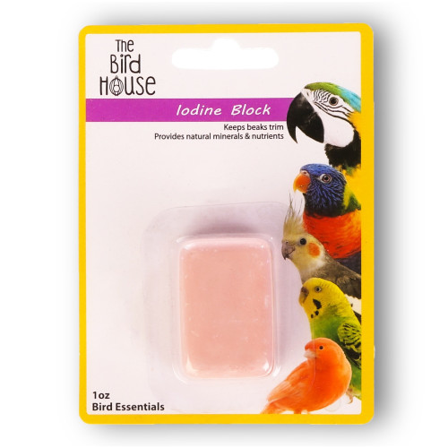 HappyPet Iodine Block 30g - Wspiera zdrowie i rozmnażanie ptaków