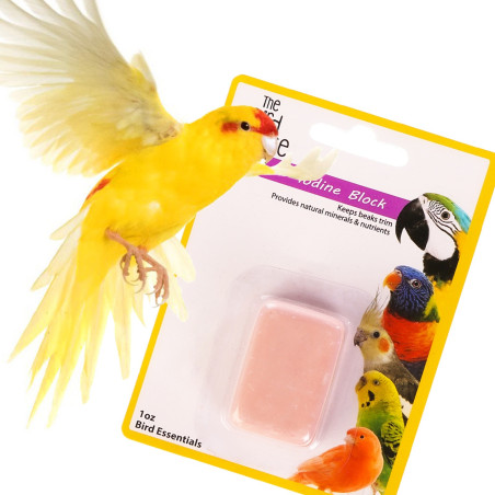 HappyPet Iodine Block 30g - Wspiera zdrowie i rozmnażanie ptaków