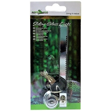 Zamek Repti-Zoo do drzwi przesuwnych 9 cm do terrarium
