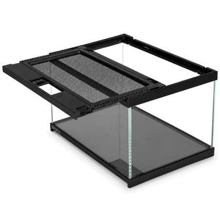 Terrarium szklane Terrario Frevo Clear 30x20x17 cm, przezroczyste
