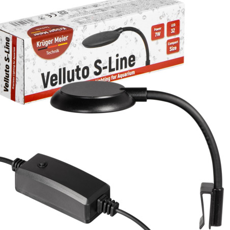 Kruger Meier Velluto S-Line Black lampa LED 10-40l - Idealna do akwarium