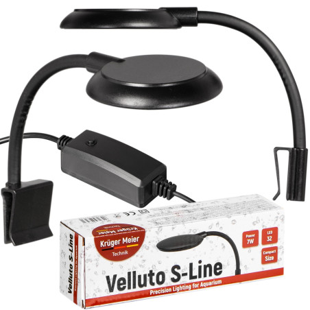 Kruger Meier Velluto S-Line Black lampa LED 10-40l - Idealna do akwarium