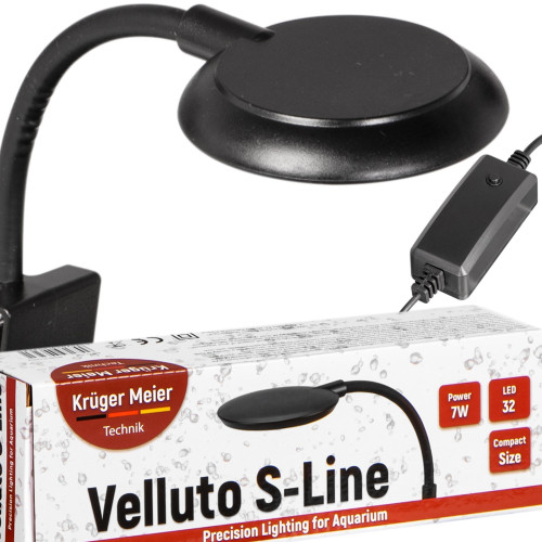 Kruger Meier Velluto S-Line Black lampa LED 10-40l - Idealna do akwarium