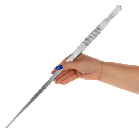 Kruger Meier Pflanzenpinzette Einfache - pęseta prosta 48cm | Idealna do akwarium