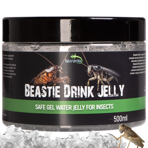 Terrario Beastie Drink Jelly 600g - Hydratacja bez bałaganu dla gadów i owadów