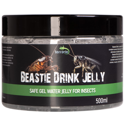 Terrario Beastie Drink Jelly 600g - Hydratacja bez bałaganu dla gadów i owadów