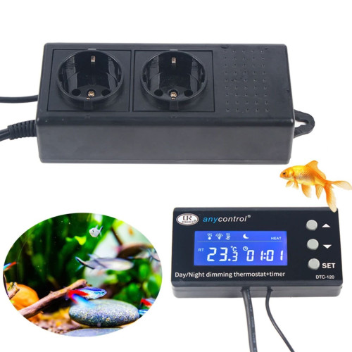 Ringder DTC-120 Dimming thermostat - Precyzyjna kontrola temperatury terrarium