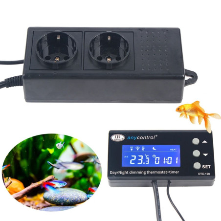 Ringder DTC-120 Dimming thermostat - Precyzyjna kontrola temperatury terrarium