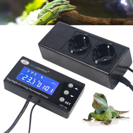 Ringder DTC-120 Dimming thermostat - Precyzyjna kontrola temperatury terrarium