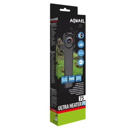 Aquael Ultra Heater D&N 75W - stabilna i bezpieczna temperatura dla akwarium