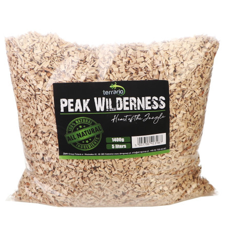 Terrario Peak Wilderness 5l - drobne zrębki bukowe | Naturalne podłoże idealne do terrarium