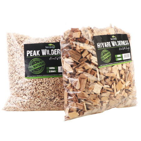 Terrario Peak Wilderness 5l - drobne zrębki bukowe | Naturalne podłoże idealne do terrarium
