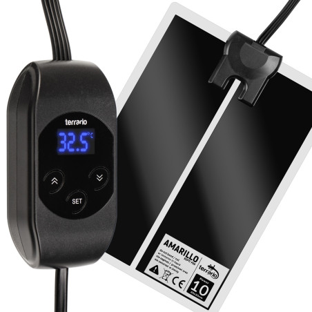 Terrario Amarillo 10W mata grzewcza z termostatem LCD - Bezpieczne i precyzyjne ogrzewanie