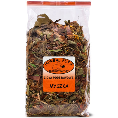 Herbal Pets Zioła Podstawowe dla Myszki 100g | Wzbogaca dietę, wspiera zdrowie
