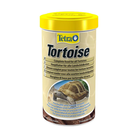 Tetra Tortoise 250ml - Kompletny pokarm dla żółwi lądowych, zdrowa skorupa i witalność