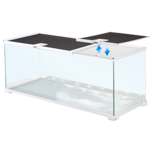 OiiBO Terrarium RAK13W 76x30x30 cm - Idealne dla gadów i płazów
