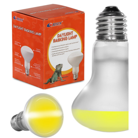 Resun Daylight Basking Lamp 75W - żarówka grzewcza punktowa | Idealna do terrarium