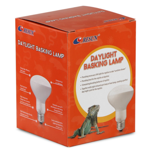 Resun Daylight Basking Lamp 75W - żarówka grzewcza punktowa | Idealna do terrarium