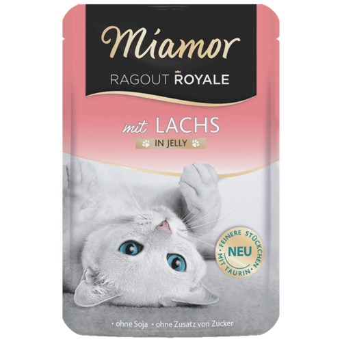 Miamor Royale mit Lachs 100g - apetyczny łosoś w galarecie, szybka wysyłka