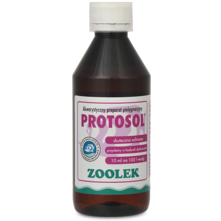 Preparat pielęgnacyjny Zoolek Protosol 250 ml do akwariów słodkowodnych
