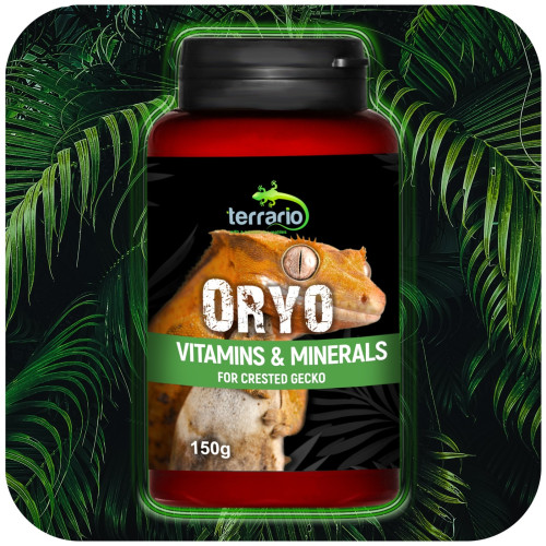 Terrario ORYO for Crested Gecko 150g - Wspiera zdrowie i witalność