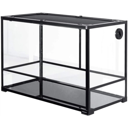 Repti-Zoo Glass Terrarium 90x45x60cm z metalową siatką | Idealne dla gadów i płazów