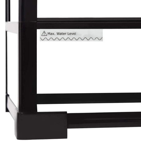 Repti-Zoo Glass Terrarium 90x45x60cm z metalową siatką | Idealne dla gadów i płazów
