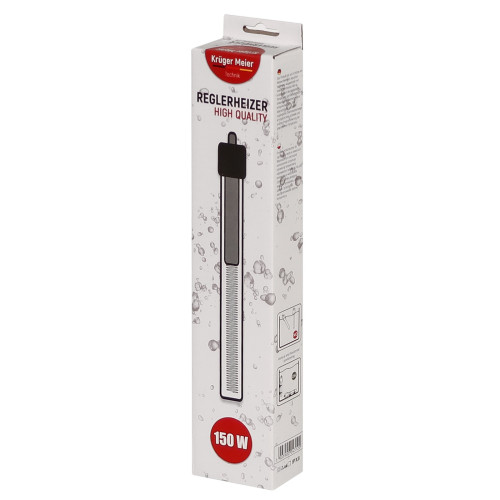 Kruger Meier Reglerheizer 150W grzałka z termostatem - Stabilna temperatura dla akwarium