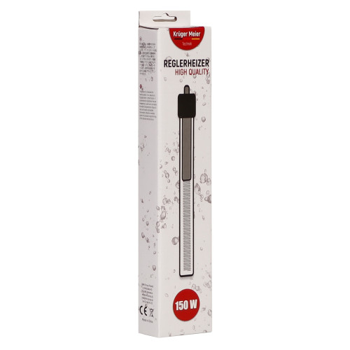 Kruger Meier Reglerheizer 150W grzałka z termostatem - Stabilna temperatura dla akwarium