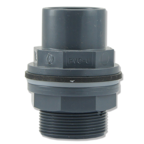Przelot przez szkło klejony 63mm - Szczelny montaż, idealny do akwarium morskiego