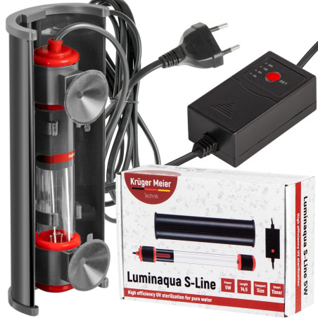 Kruger Meier Luminaqua S-Line 5W - Krystaliczna woda i precyzyjny programator