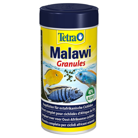 Tetra Malawi Granules 250ml - Wzmacnia kolor i kondycję pielęgnic