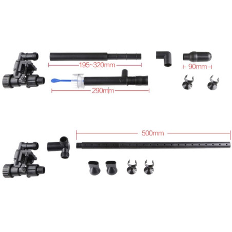 SunSun HW-3000 LCD + UV - filtr zewnętrzny 1200 - 3000l/h | Krystaliczna woda