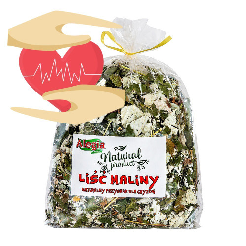 Przysmak dla gryzoni Alegia Liście malin 90 g