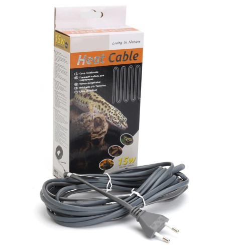 Repti-Zoo Heat Cable 15W - Stałe ciepło dla terrarium
