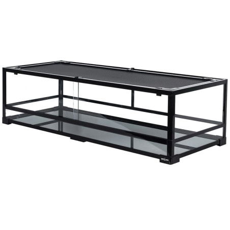 Repti-Zoo Glass Terrarium 120x45x32cm - szklane terrarium z metalową siatką