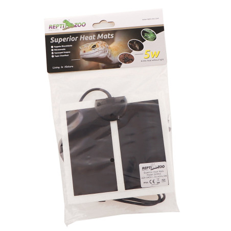 Repti-Zoo Superior Mat 5W mata grzewcza 15x14cm - Idealna do terrarium