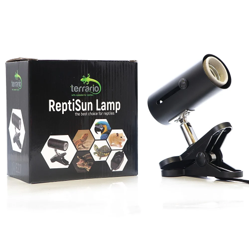 Terrario ReptiSun - lampa z uchwytem zaciskowym | Stabilne ogrzewanie, łatwy montaż
