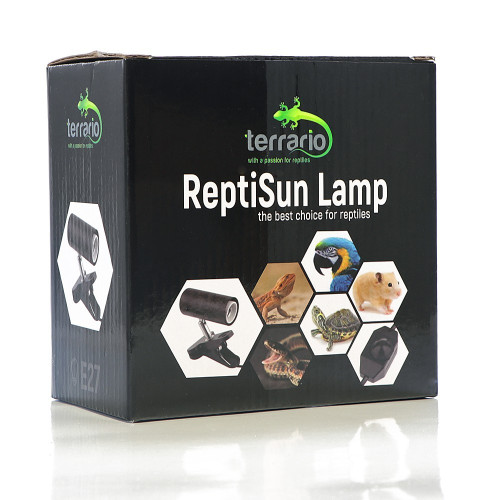Terrario ReptiSun - lampa z uchwytem zaciskowym | Stabilne ogrzewanie, łatwy montaż