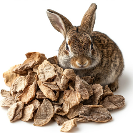 Herbal Pets Chipsy naturalne Gruszka 75g - Zdrowa przekąska dla gryzoni