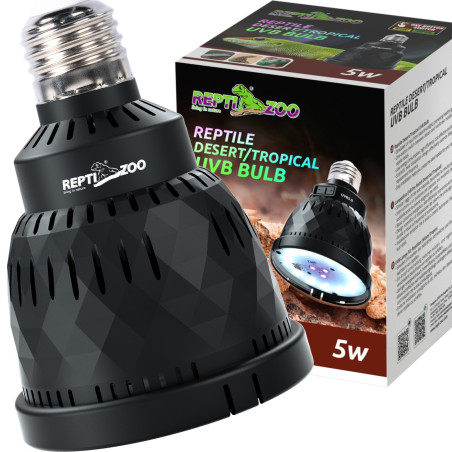 Żarówka LED UVB Repti-Zoo Desert & Tropical – uniwersalna do terrarium (pustynne i tropikalne)