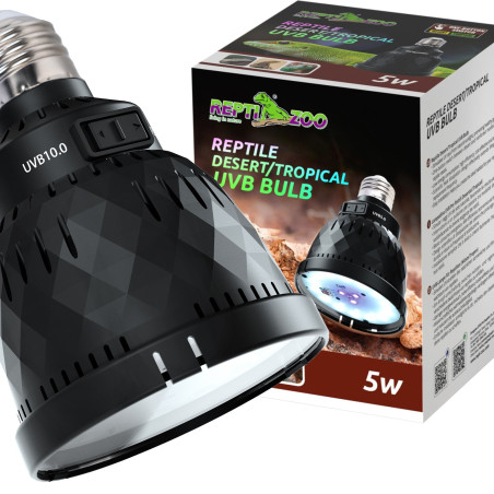 Żarówka LED UVB Repti-Zoo Desert & Tropical – uniwersalna do terrarium (pustynne i tropikalne)