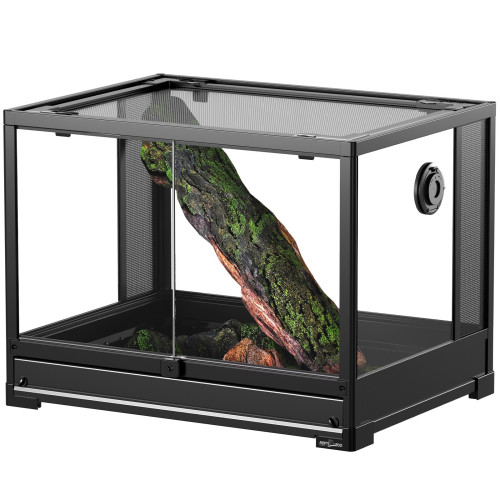 Terrarium szklane Repti-Zoo CRK0107 60x45x45 cm z wysuwanym podłożem