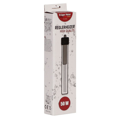 Kruger Meier Reglerheizer 50W - Stabilna temperatura dla Twoich ryb