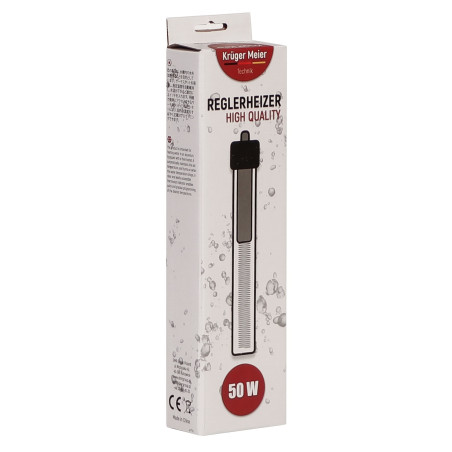 Kruger Meier Reglerheizer 50W - Stabilna temperatura dla Twoich ryb