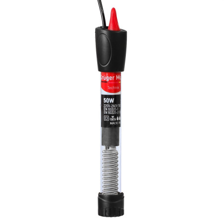Kruger Meier Reglerheizer 50W - Stabilna temperatura dla Twoich ryb