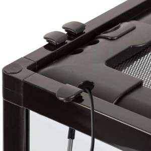 Repti-Zoo Glass Terrarium 120x45x32cm - szklane terrarium z metalową siatką