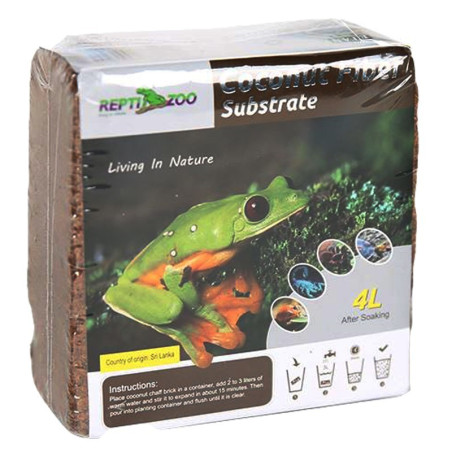 Podłoże do terrarium Repti-Zoo Włókna kokosowe 4 l