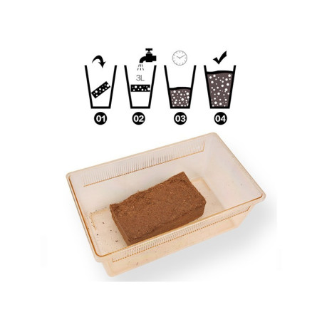 Podłoże do terrarium Repti-Zoo Włókna kokosowe 4 l